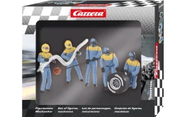 Set of figures, mechanics, blue