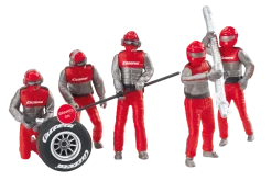 Set of figures, mechanics, Carrera Crew