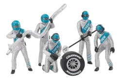 Set of figures, mechanics, silver