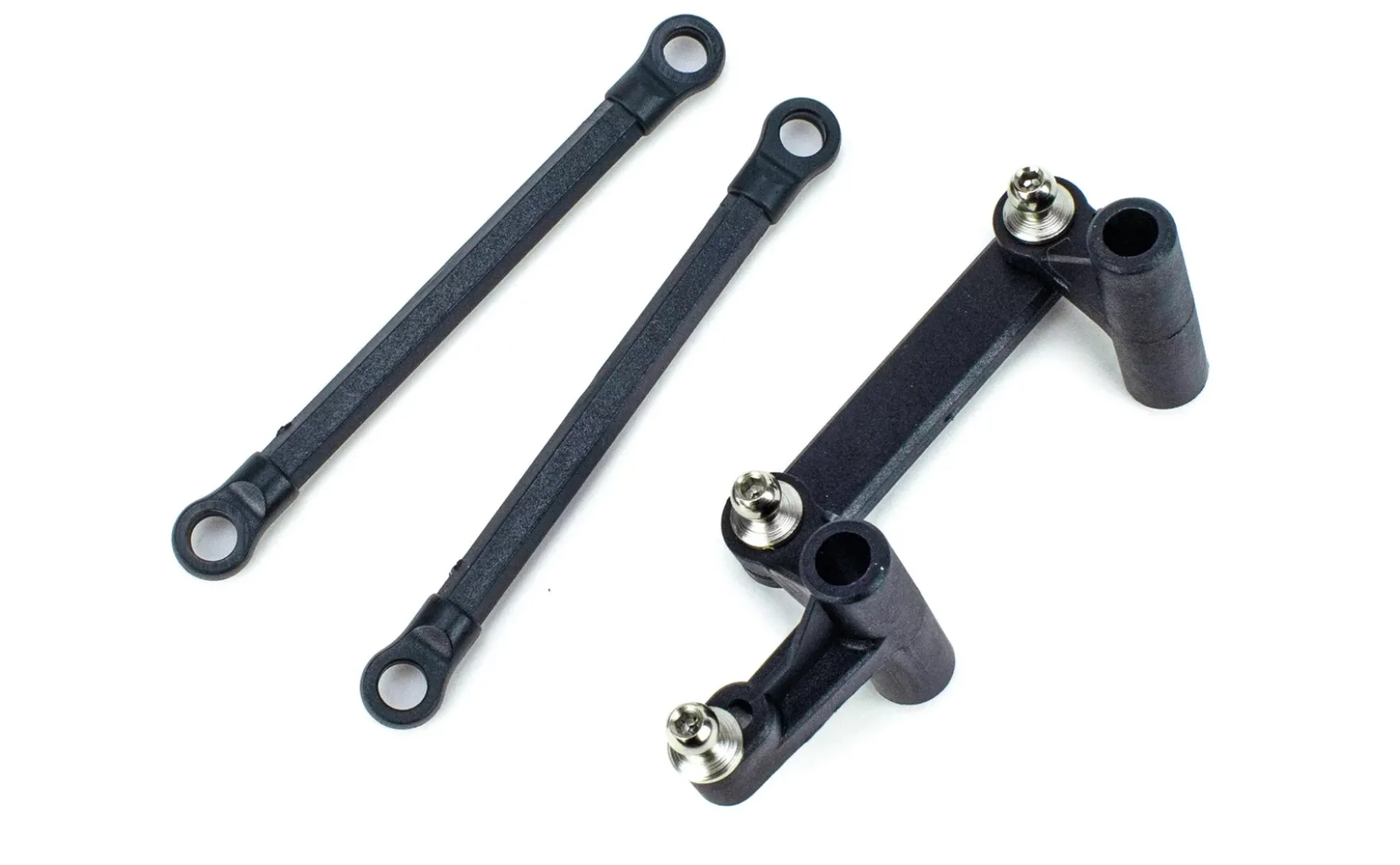 Set steering linkage + servo rod