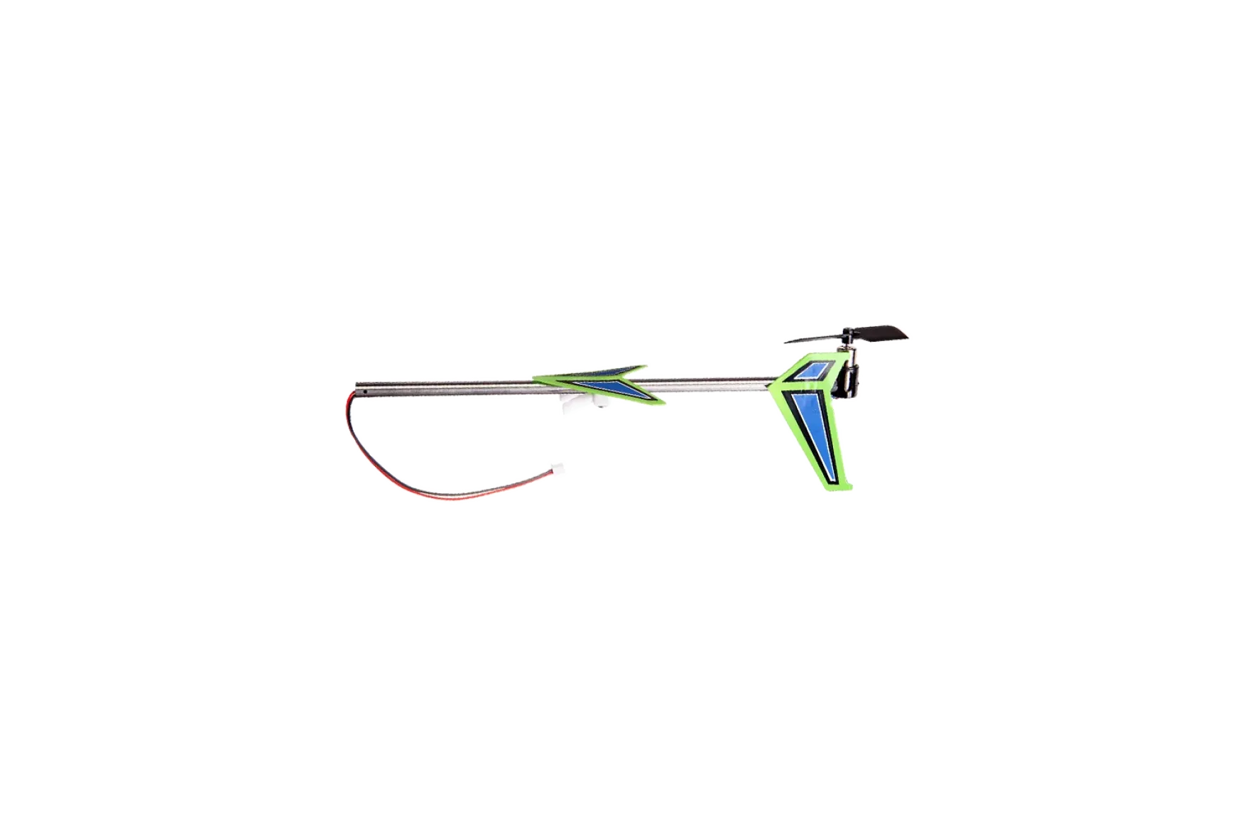 tail set including engine and Mount for Helicopter Green Vecto (501008)
