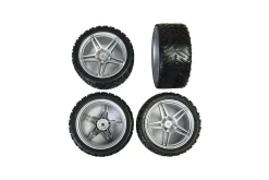 4 Tire tuning with wheel rims for VW Touareg (120001)