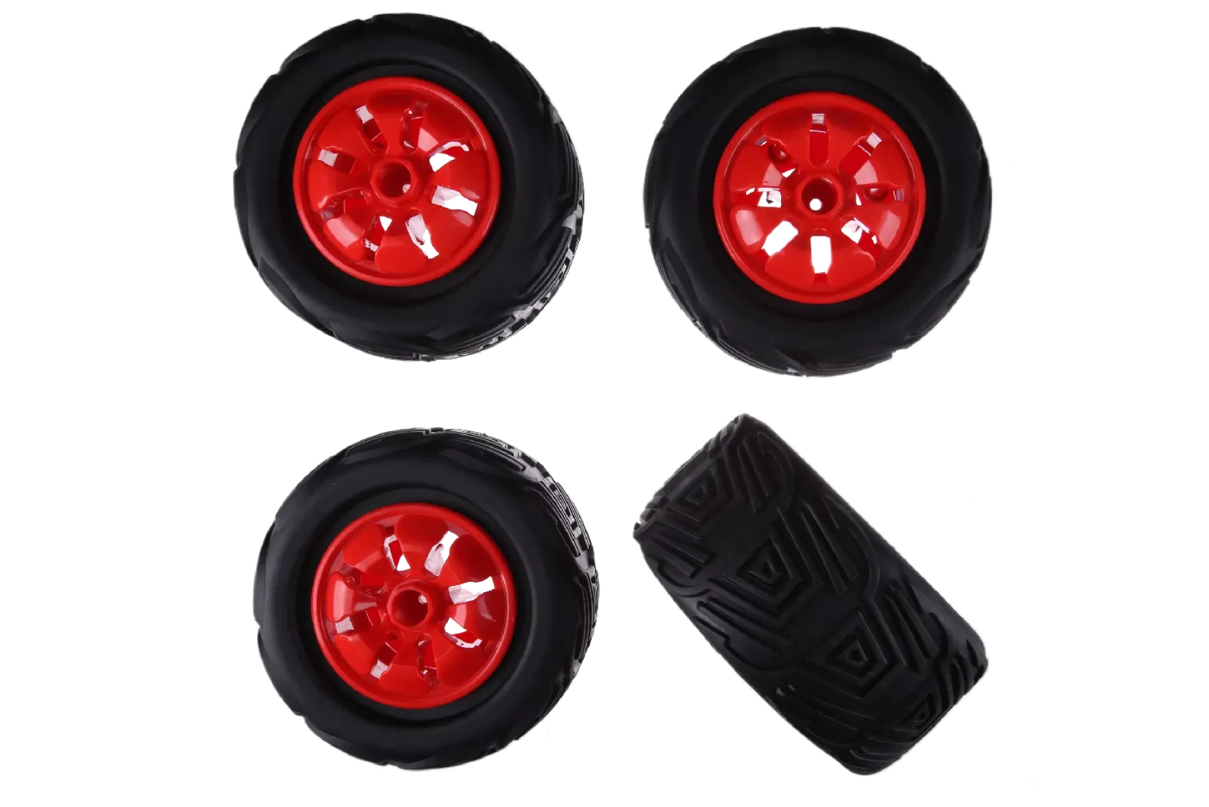 4 tyres with wheel rims for 162105