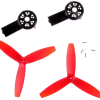 1x Rotor blades set Complete red for 503022