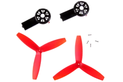 1x Rotor blades set Complete red for 503022